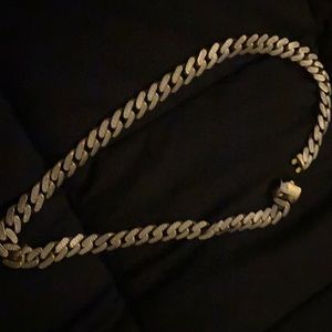 10k Cuban link gold necklace